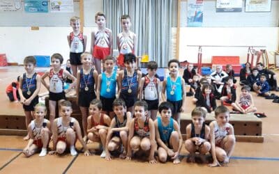 Les poussins lors du match d&rsquo;hiver à Grammond le 12 mars ! 🏅