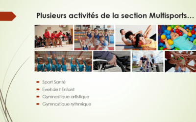 Que fait-on à la section Multisports ? 🤸‍♀️