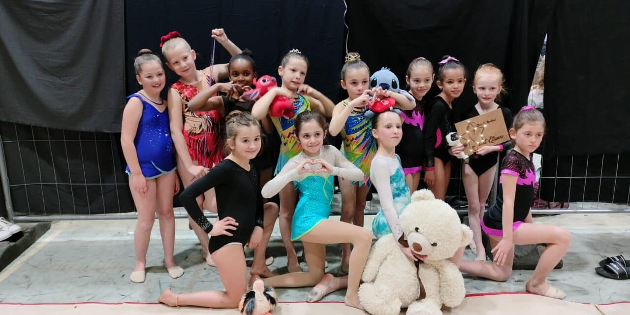 Aux tours de nos petites gymnastes en herbe !